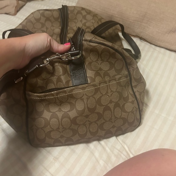 Authentic Coach Duffle Weekender Bag - Picture 5 of 5